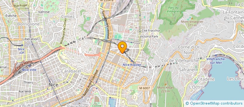 localisation de l'entreprise MONSIEUR ROMAIN VELY  NICE