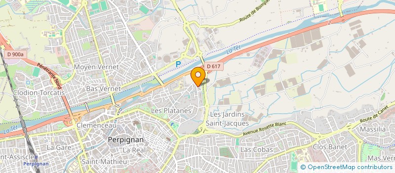 localisation de l'entreprise MONSIEUR ROMAIN VENIER  PERPIGNAN