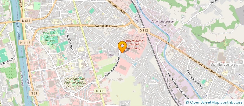 localisation de l'entreprise MONSIEUR ROMAIN VERBANCK  BOE