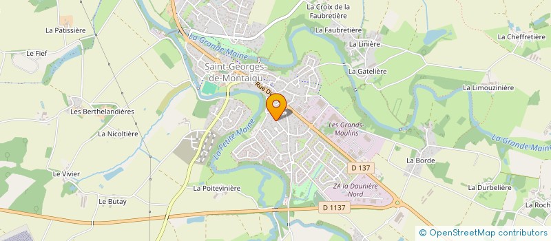 localisation de l'entreprise MONSIEUR ROMAIN VERDEAU à MONTAIGU-VENDEE