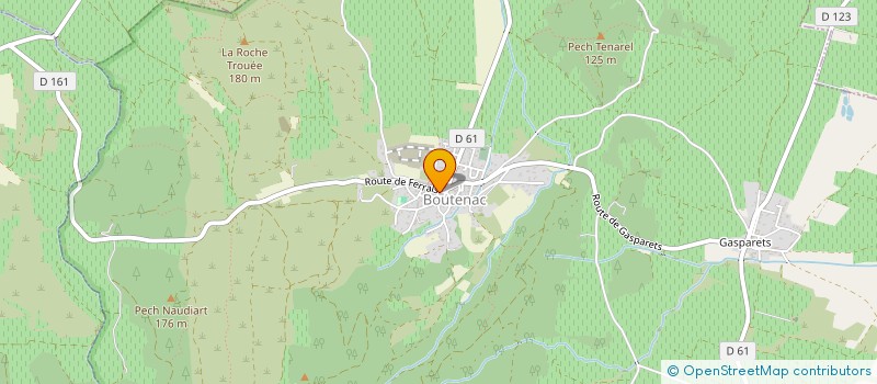 localisation de l'entreprise MONSIEUR ROMAIN VERGNETTES  CRUSCADES