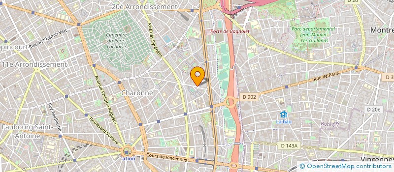 localisation de l'entreprise MONSIEUR ROMAIN VERLAETEN  PARIS