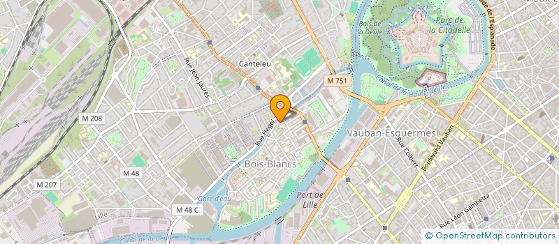 localisation de l'entreprise MONSIEUR ROMAIN VERMEERSCH à LILLE