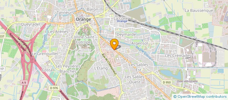 localisation de l'entreprise MONSIEUR ROMAIN VERNEDE à ORANGE
