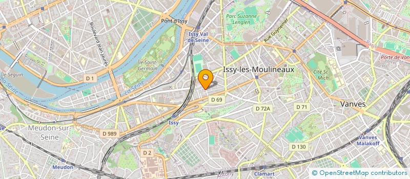 localisation de l'entreprise MONSIEUR ROMAIN VERNET à ISSY-LES-MOULINEAUX