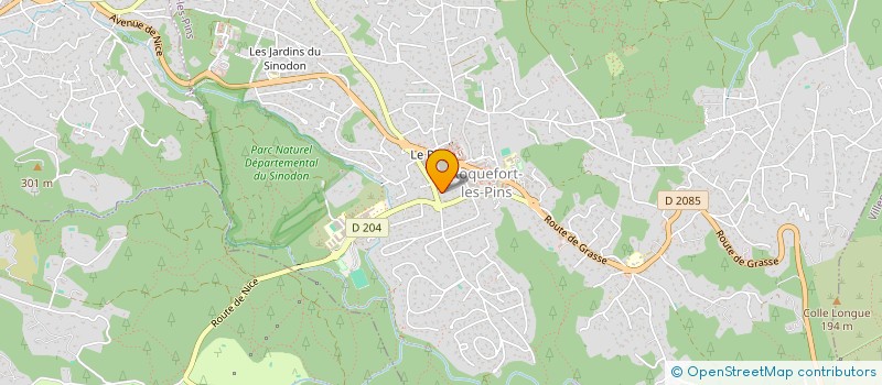 localisation de l'entreprise MONSIEUR ROMAIN VESTRI  ROQUEFORT-LES-PINS