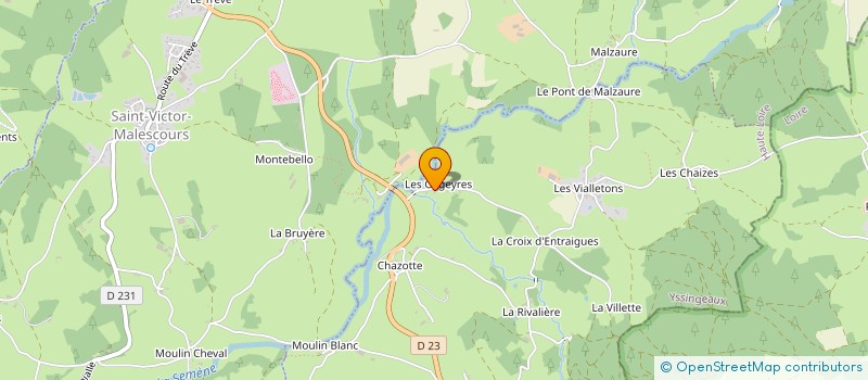 localisation de l'entreprise MONSIEUR ROMAIN VEYSSEYRE  SAINT-PAL-DE-MONS