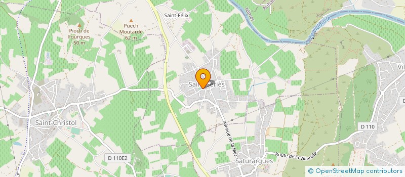 localisation de l'entreprise MONSIEUR ROMAIN VIDIL  SAINT-SERIES