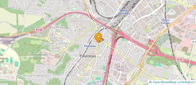 localisation de l'entreprise MONSIEUR ROMAIN VIEIRA  PALAISEAU