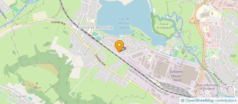 localisation de l'entreprise MONSIEUR ROMAIN VIEL  VAIVRE-ET-MONTOILLE