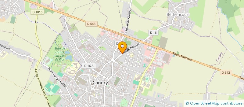 localisation de l'entreprise MONSIEUR ROMAIN VIGNOLLES  CAUDRY