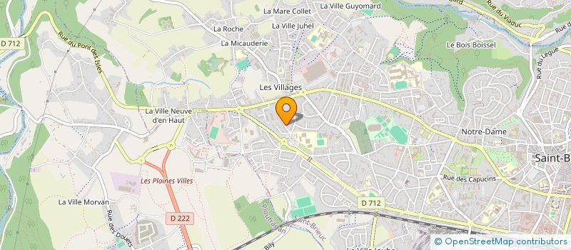 localisation de l'entreprise MONSIEUR ROMAIN VILLALON à SAINT-BRIEUC