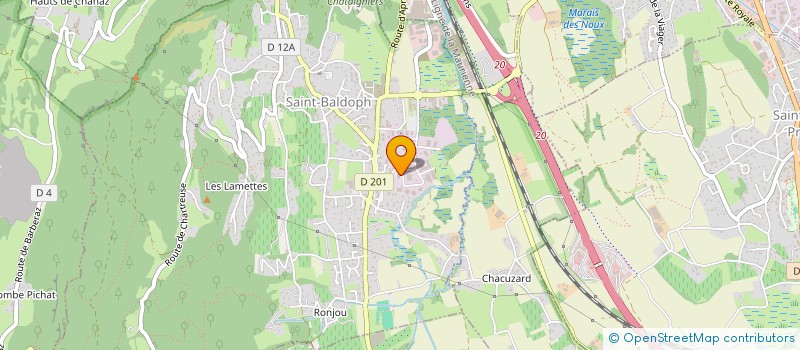 localisation de l'entreprise MONSIEUR ROMAIN VILLETON  SAINT-BALDOPH