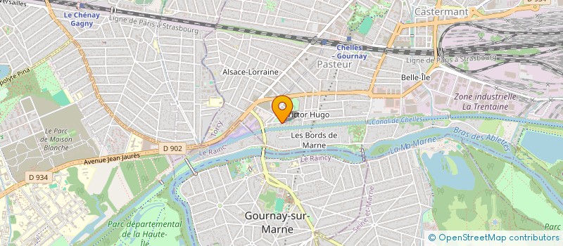 localisation de l'entreprise MONSIEUR ROMAIN VINCENTROBERT LE GOFF à CHELLES