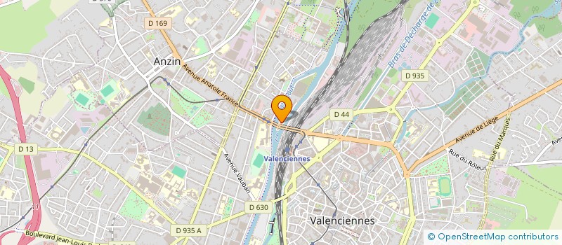 localisation de l'entreprise MONSIEUR ROMAIN VIOLET  VALENCIENNES