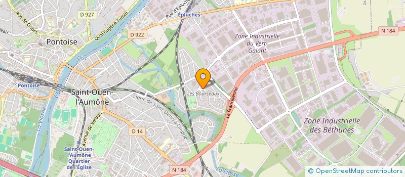 localisation de l'entreprise MONSIEUR ROMAIN VIOLLET à SAINT-OUEN-L'AUMONE