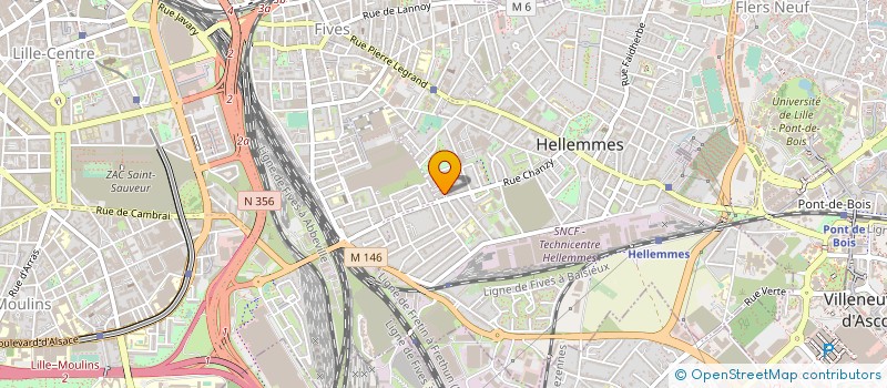 localisation de l'entreprise MONSIEUR ROMAIN VIRY à LILLE