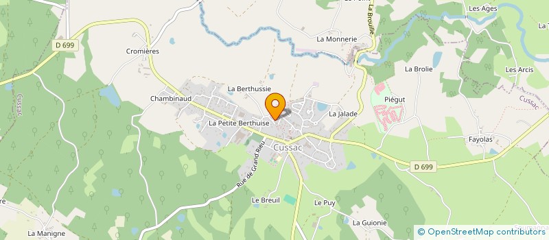 localisation de l'entreprise MONSIEUR ROMAIN VISSE  JAVERDAT