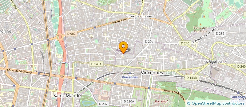 localisation de l'entreprise MONSIEUR ROMAIN WALCOTT à MONTREUIL