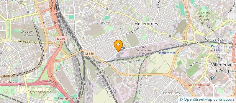 localisation de l'entreprise MONSIEUR ROMAIN WALLARD à LILLE
