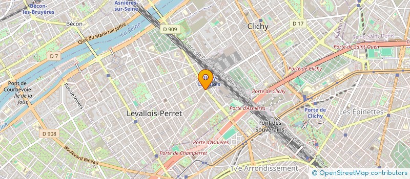 localisation de l'entreprise MONSIEUR ROMAIN WASTIAUX à LEVALLOIS-PERRET