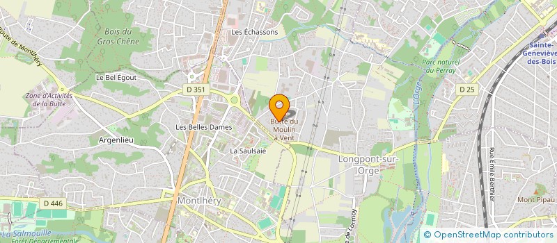 localisation de l'entreprise MONSIEUR ROMAIN WEBER à LONGPONT-SUR-ORGE