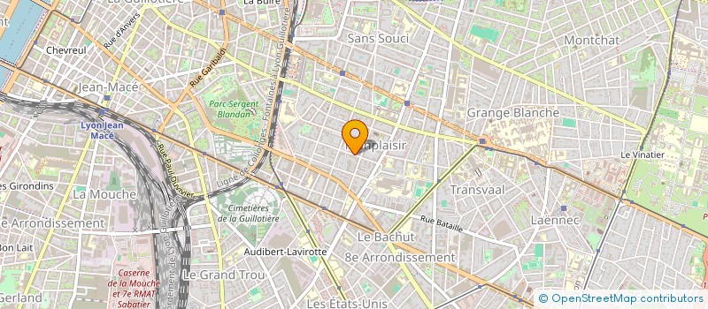 localisation de l'entreprise MONSIEUR ROMAIN WEIGEL  LYON