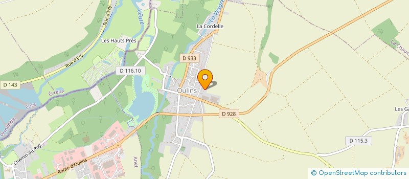 localisation de l'entreprise MONSIEUR ROMAIN WEISS à SAUSSAY
