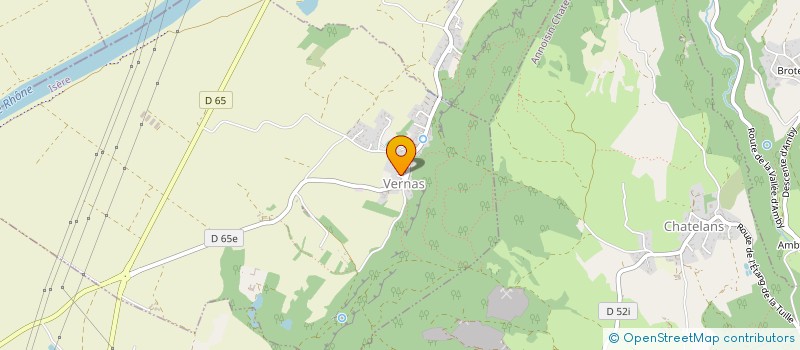 localisation de l'entreprise MONSIEUR ROMAIN WERMEISTER  VERNAS