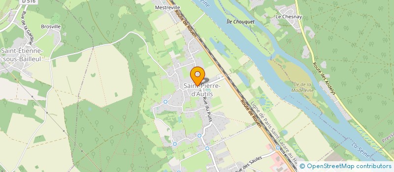 localisation de l'entreprise MONSIEUR ROMAIN WILMART  LA CHAPELLE-LONGUEVILLE
