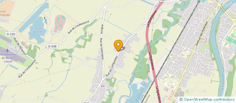 localisation de l'entreprise MONSIEUR ROMAIN WINIESKI  MURET