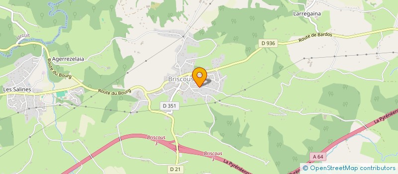 localisation de l'entreprise MONSIEUR ROMAIN WOLMER  BRISCOUS