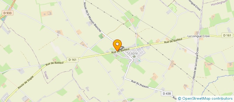 localisation de l'entreprise MONSIEUR ROMAIN WOSTYN  STAPLE