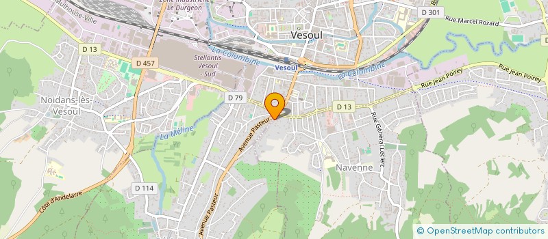 localisation de l'entreprise MONSIEUR ROMAIN YVE  NAVENNE