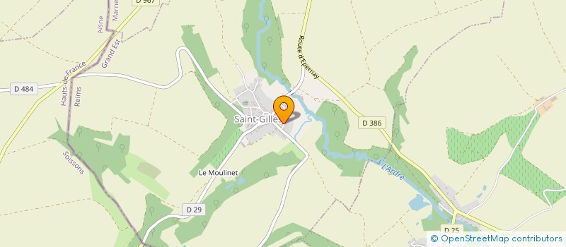 localisation de l'entreprise MONSIEUR ROMAIN ZABALO  SAINT-GILLES