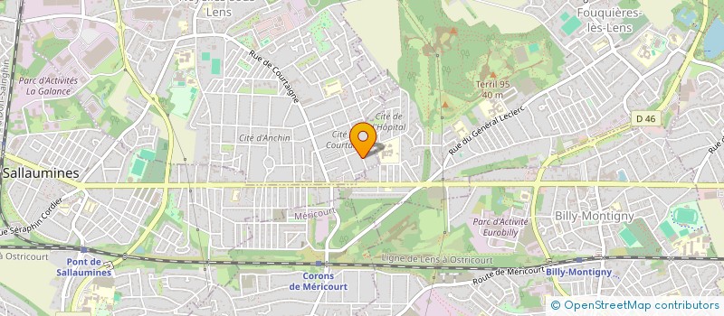 localisation de l'entreprise MONSIEUR ROMAIN ZIELINSKI  NOYELLES-SOUS-LENS