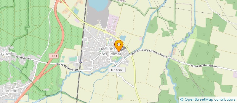 localisation de l'entreprise MONSIEUR ROMAIN ZIMMERMANN  HERRLISHEIM-PRES-COLMAR