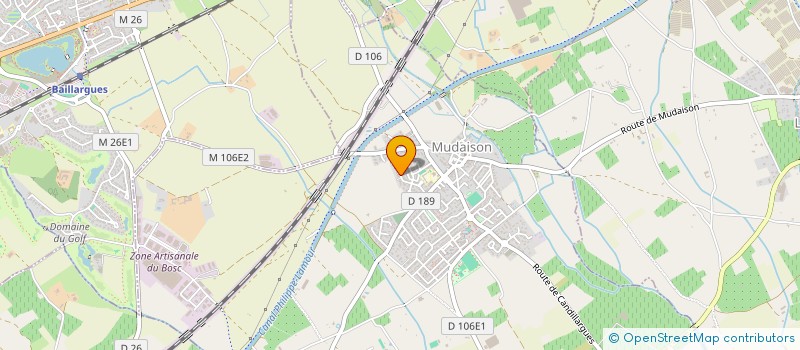 localisation de l'entreprise MONSIEUR ROMAIN ZITOUNI  MUDAISON