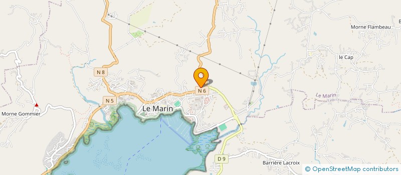 localisation de l'entreprise MONSIEUR ROMAIN ZOCLY à LE MARIN