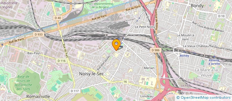 localisation de l'entreprise MONSIEUR ROMAIN ZOLLA à NOISY-LE-SEC