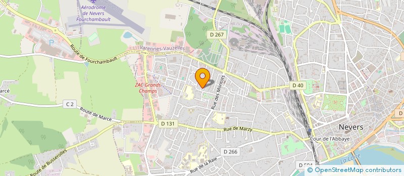 localisation de l'entreprise MONSIEUR ROMAL AMIRI  NEVERS