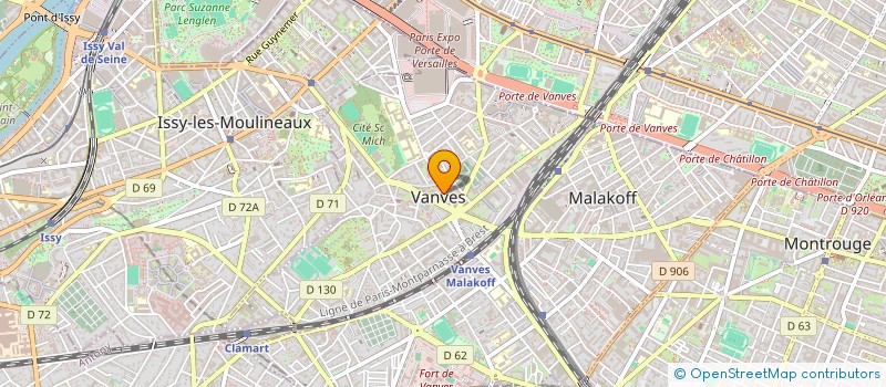 localisation de l'entreprise MONSIEUR ROMAL HAIDARI  VANVES