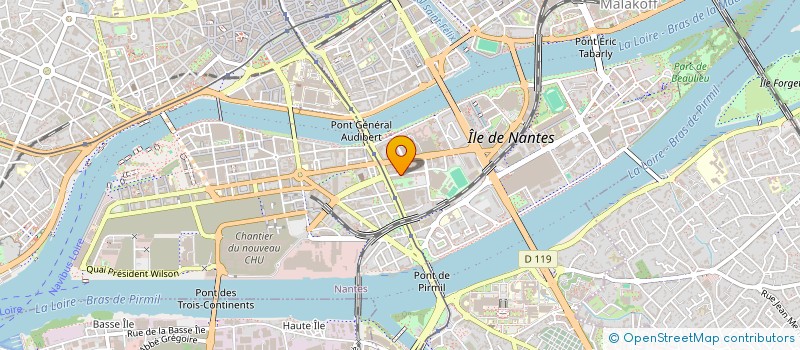 localisation de l'entreprise MONSIEUR ROMAL KARIMI à NANTES