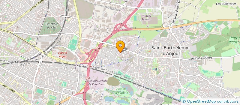 localisation de l'entreprise MONSIEUR ROMAL MOLAKHIL  SAINT-BARTHELEMY-D'ANJOU