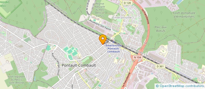 localisation de l'entreprise MONSIEUR ROMAL SHERZAD à PONTAULT-COMBAULT