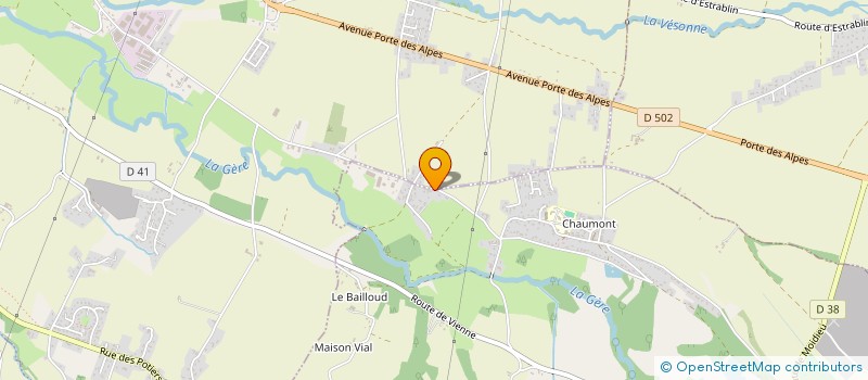 localisation de l'entreprise MONSIEUR ROMALL KATAKHILL  EYZIN-PINET