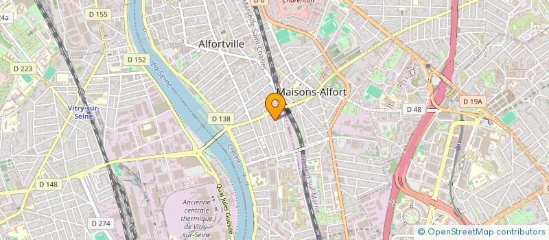 localisation de l'entreprise MONSIEUR ROMAN ABUSAHMANOV à ALFORTVILLE