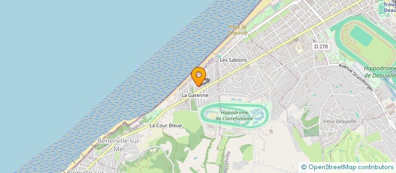 localisation de l'entreprise MONSIEUR ROMAN ATTALI  TROUVILLE-SUR-MER