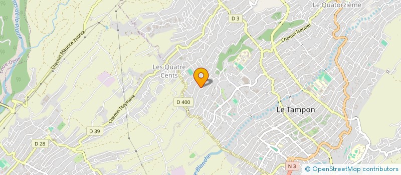 localisation de l'entreprise MONSIEUR ROMAN AUGUSTINE  LE TAMPON