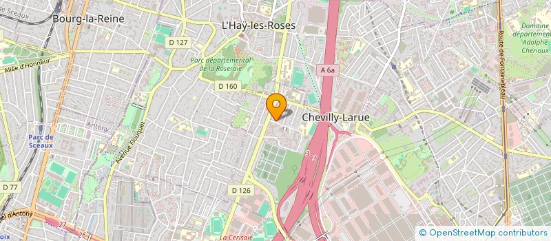 localisation de l'entreprise MONSIEUR ROMAN BALLANDRAS  CHEVILLY-LARUE